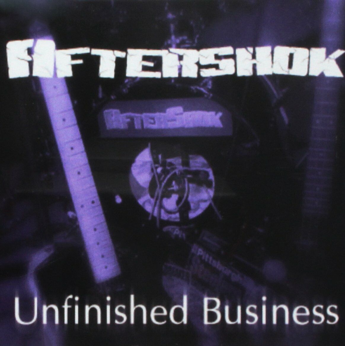 Aftershok - Unfinished Business Reissue CD Shok Paris