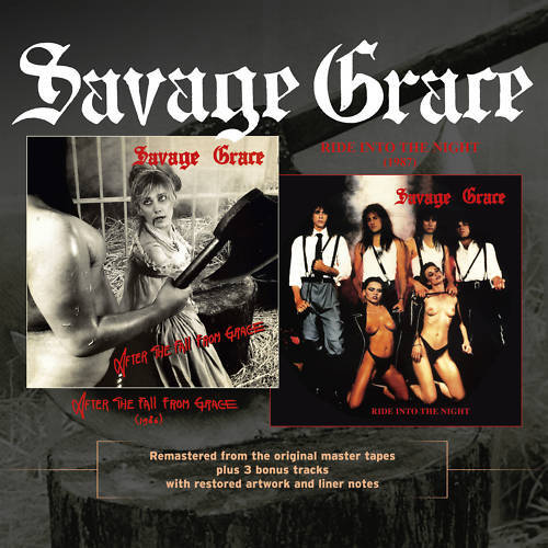 SAVAGE GRACE - After The Fall From Grace & Ride Into... EP CD Remaster Slipcase