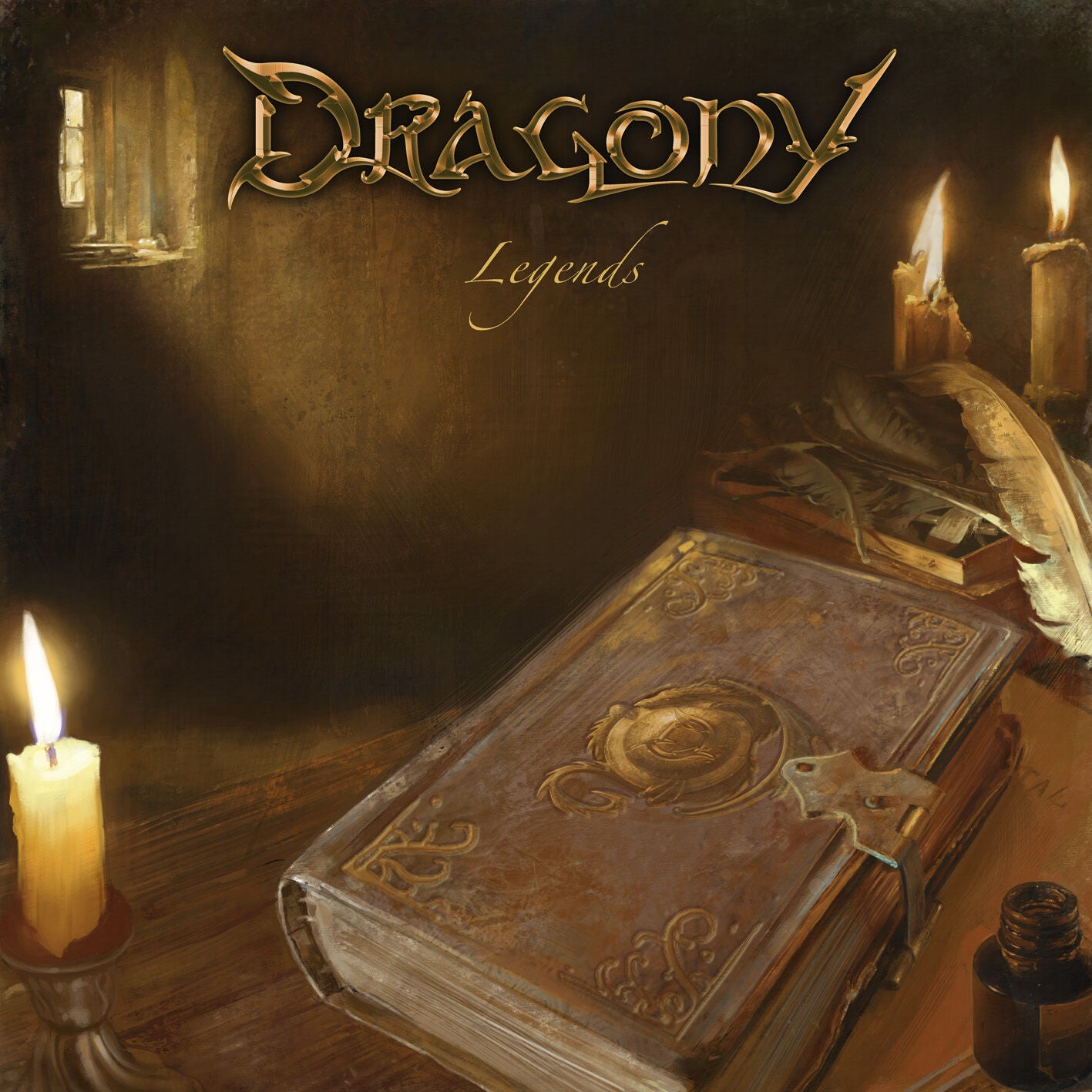 DRAGONY - Legends CD 2012 Symphonic Power Metal Vision Of Atlantis