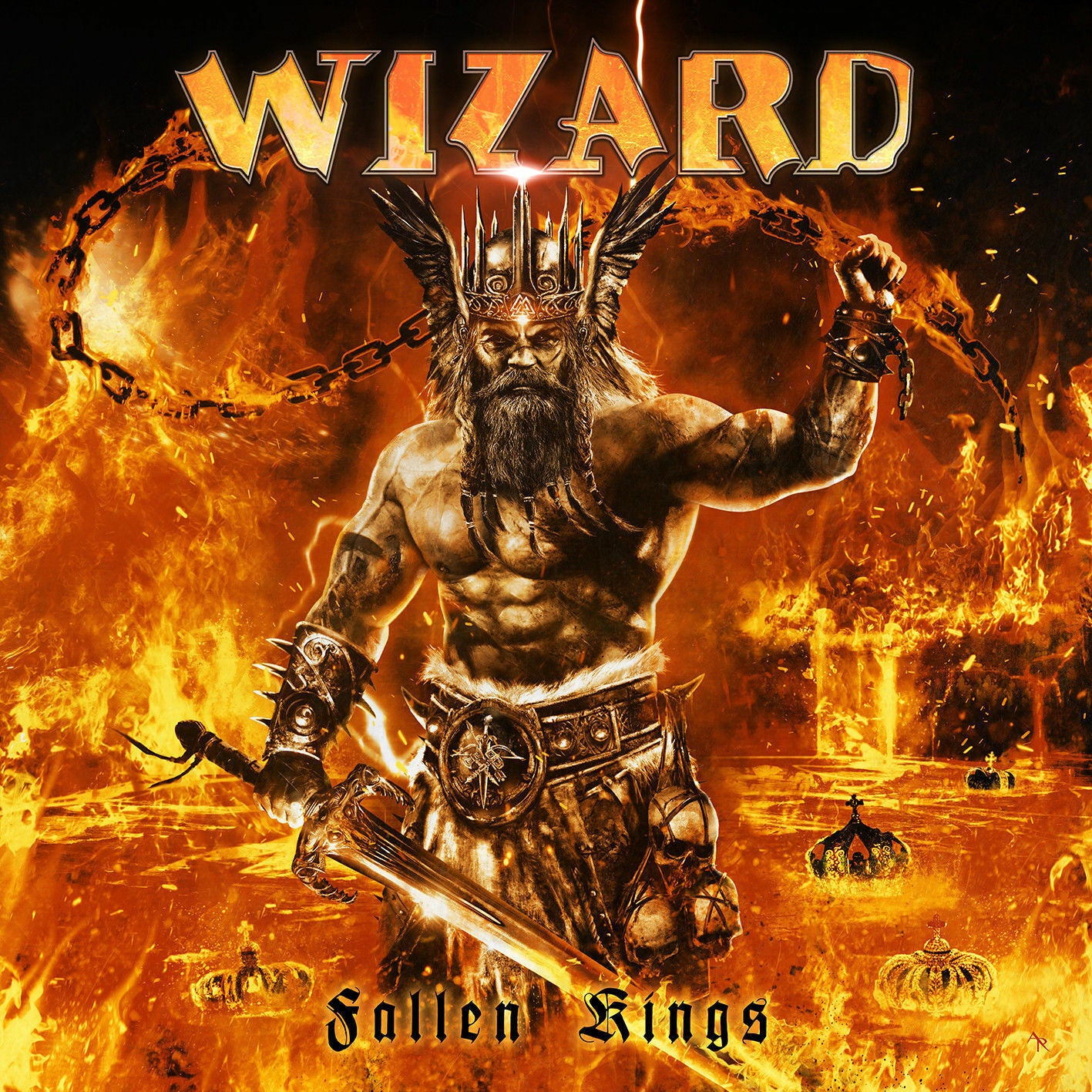 WIZARD - Fallen Kings LP 2017 Ltd. Gatefold Black Vinyl True Power Speed Metal