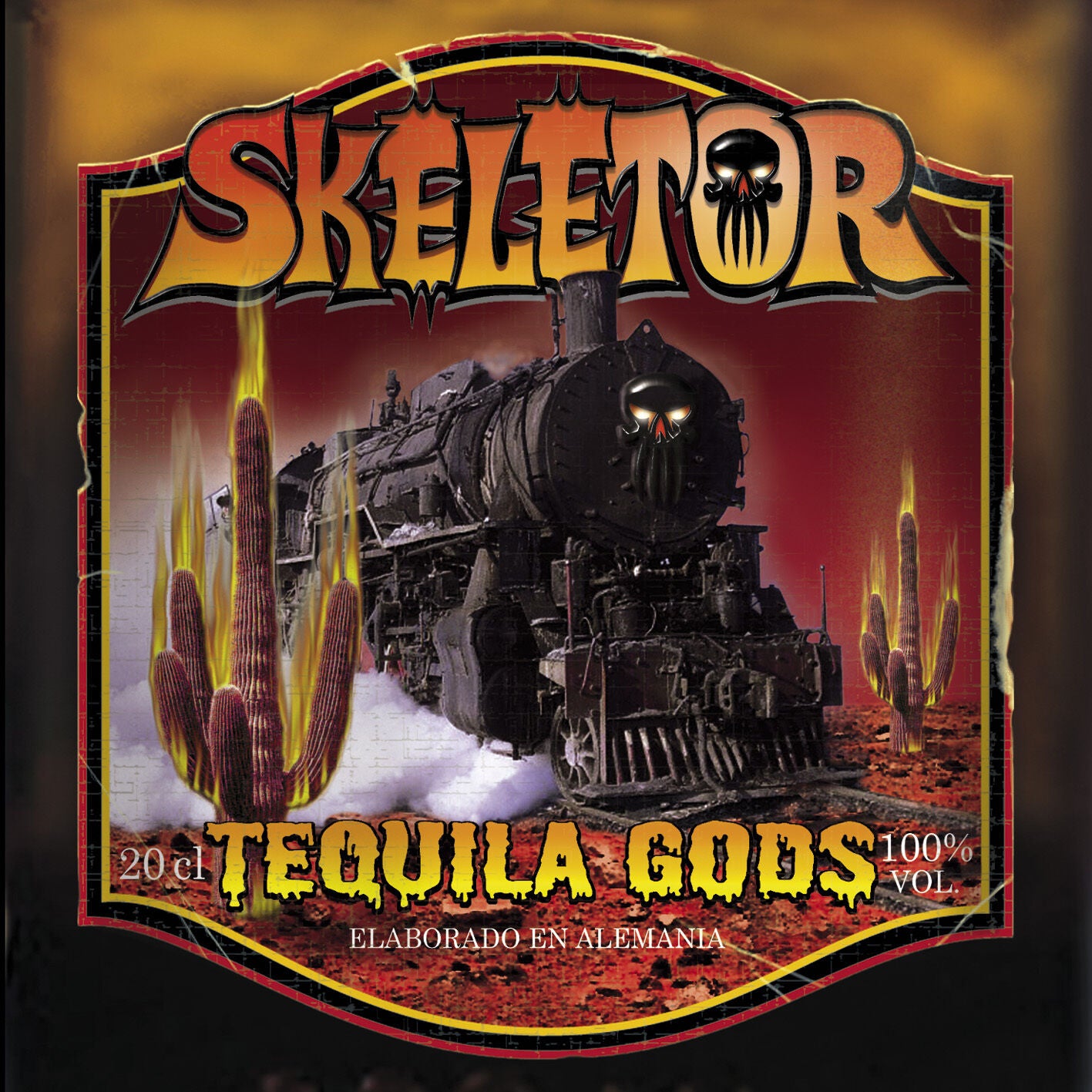 SKELETOR - Tequila Gods Digipak CD 2000 German HellFire Rock 'n' Roll