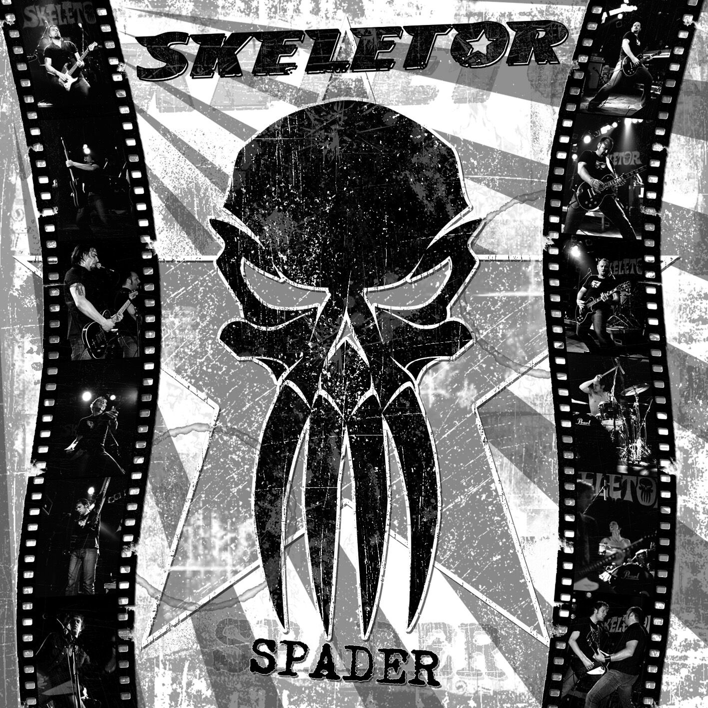 SKELETOR - Spader EP CD 2005 German HellFire Rock 'n' Roll